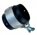 SH126 Commercial 3 1/2 OD Non Wrap Pipe Swing Hanger with Shackle Pendulum
