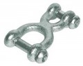 H172 Commercial H Shackle with Vandal Proof Head