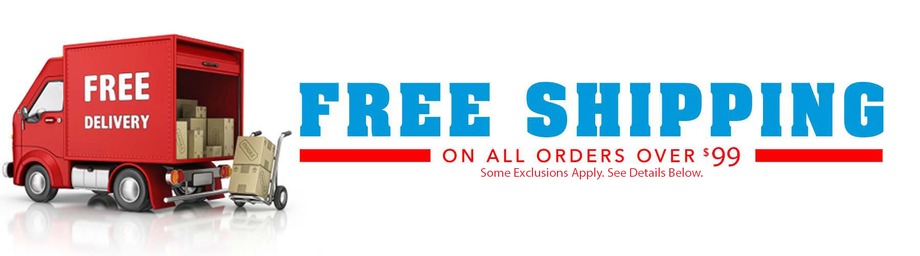 free shipping over